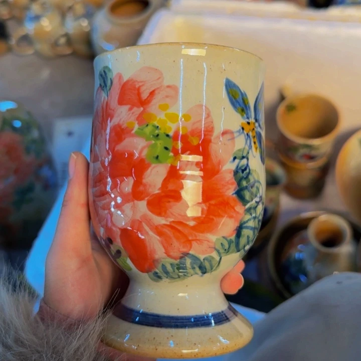 瓷片景德镇陶瓷手工手绘