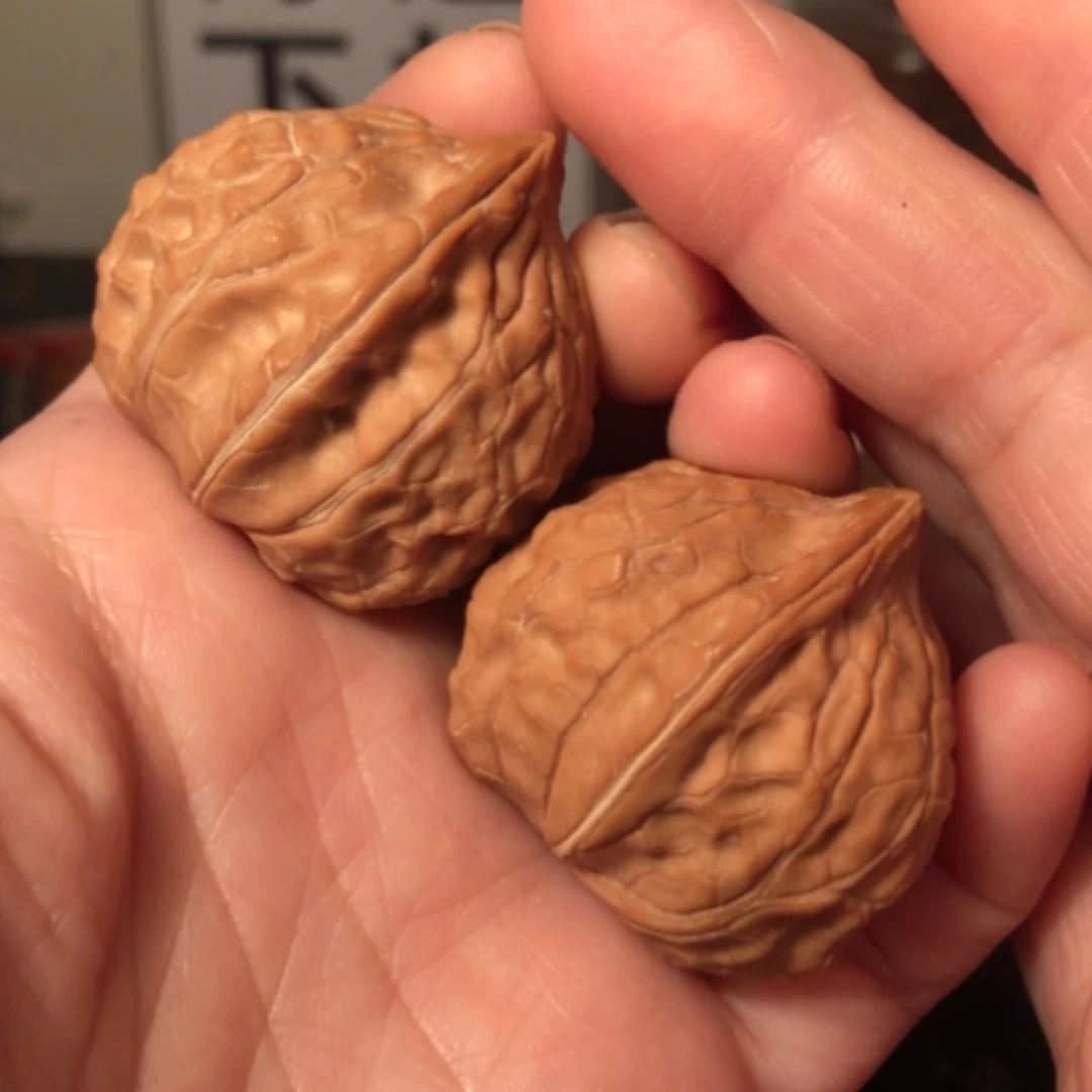 【闪购商品】文玩核桃把件龟甲纹33