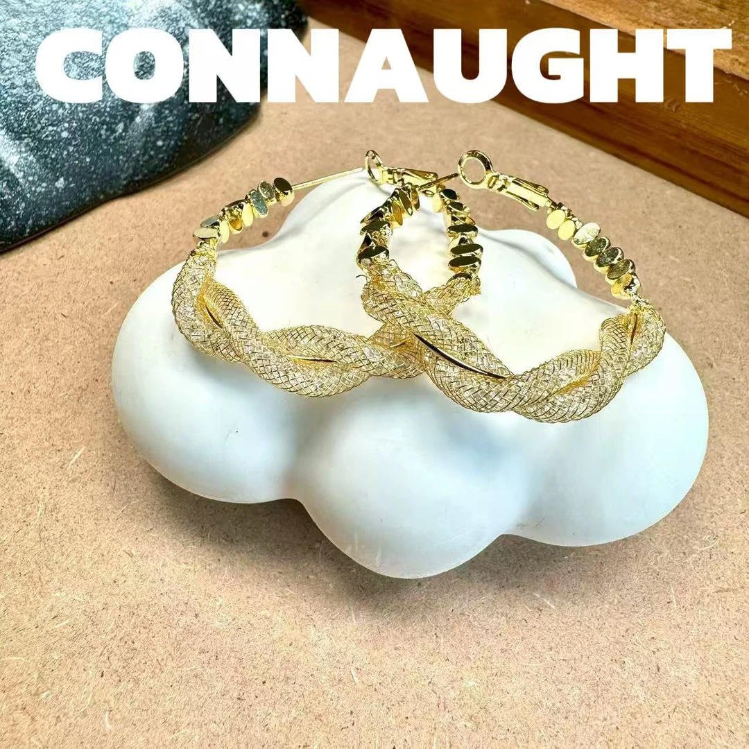 耳饰 正品CONNAUGHT【薄纱轻雾】钻款耳饰BS289