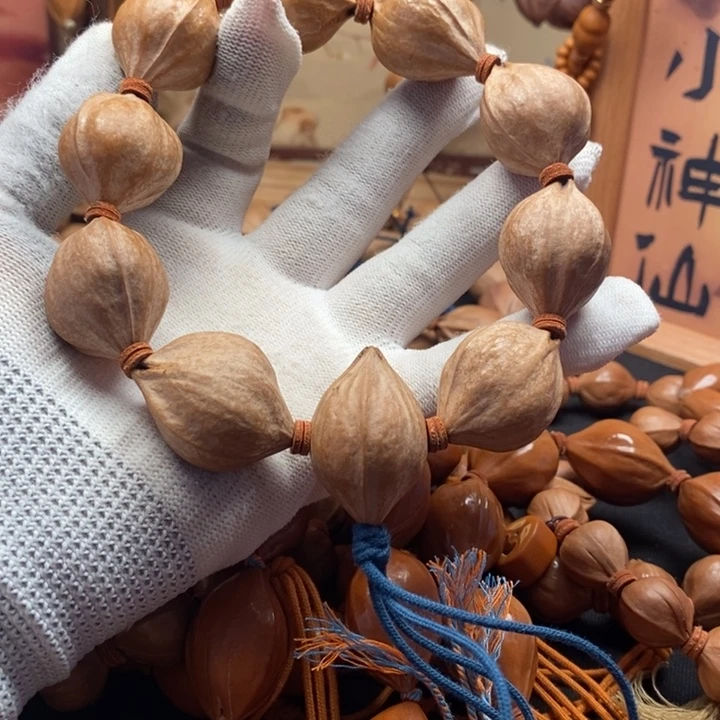 手串/手链橄榄核2.3原皮三花蒜头