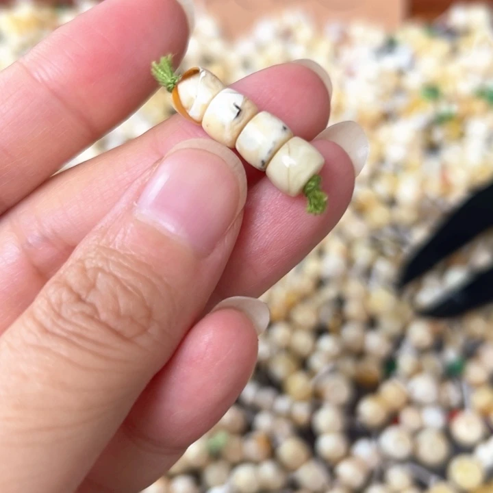 裸石蜜蜡未镶嵌7.1mm一组