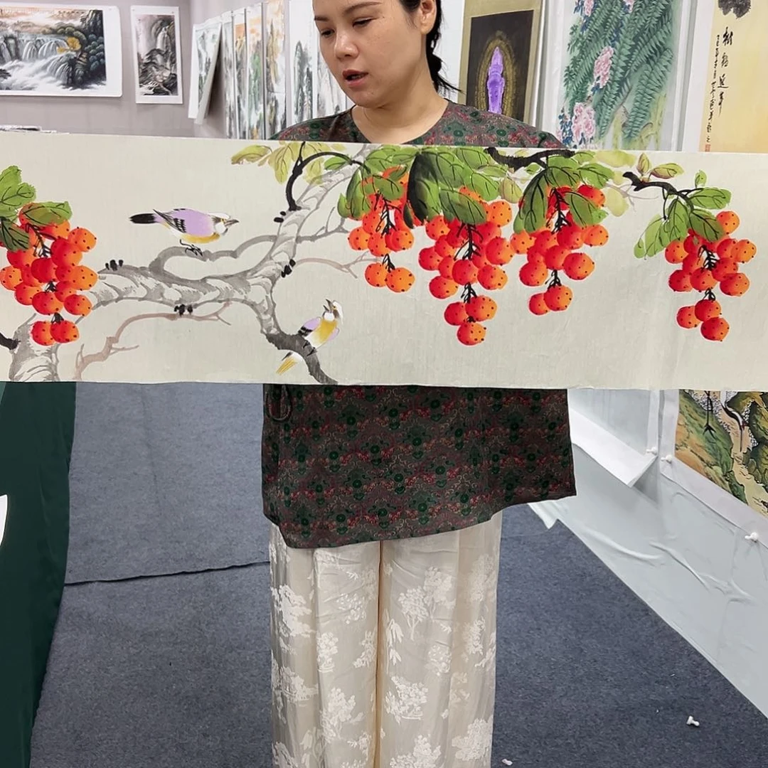 国画宣纸国画纯手绘作品