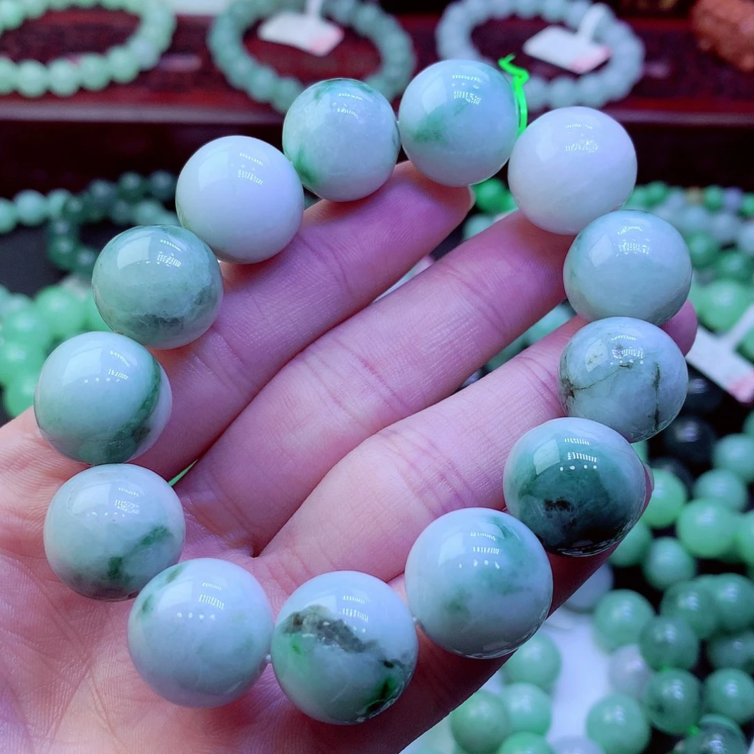 翡翠未镶嵌毛衣链