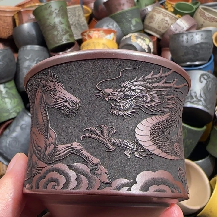 茶杯紫砂全手工紫砂