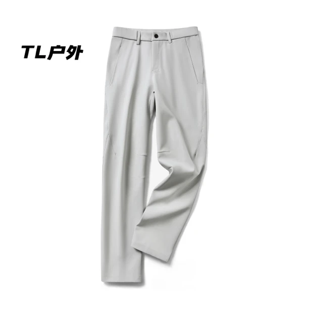 商务V迪家高尔夫休闲通勤户外夏季薄款防泼水透气弹力舒适软壳裤