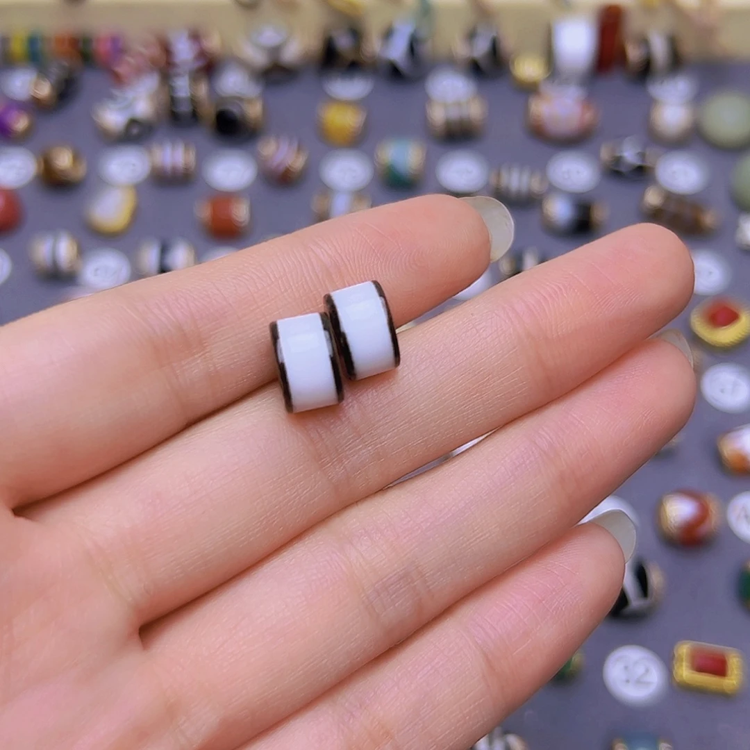 岁***好未镶嵌单珠玛瑙/玉髓