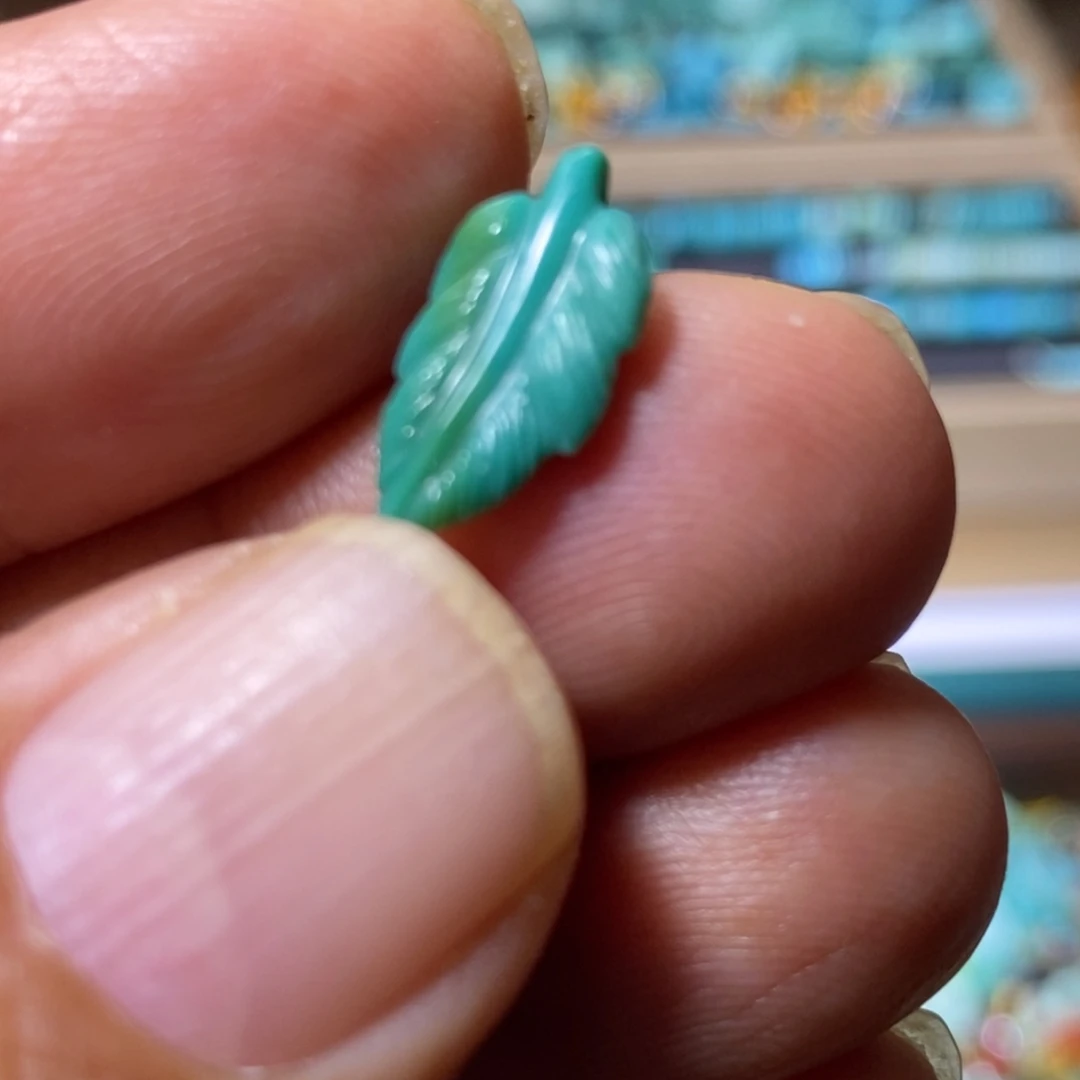 绿松石未镶嵌配饰配饰