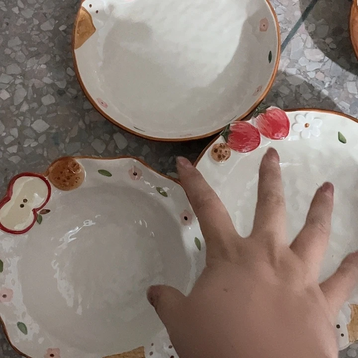 微瑕陶瓷完美主义者勿拍嘻*3件套大瑕疵处理