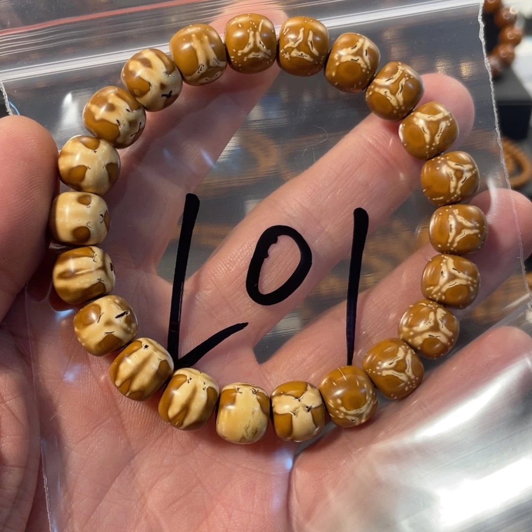 紫金鼠手串11实心鬼脸老型L01