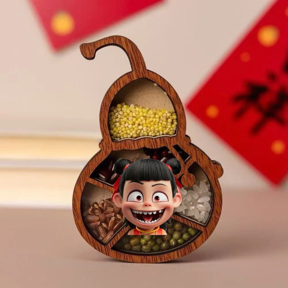 【哪吒-动漫】冰箱贴五谷丰登福磁性贴个性创意磁贴乔迁结婚摆件