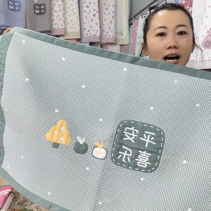 棉特价促销军绿色平安喜乐
