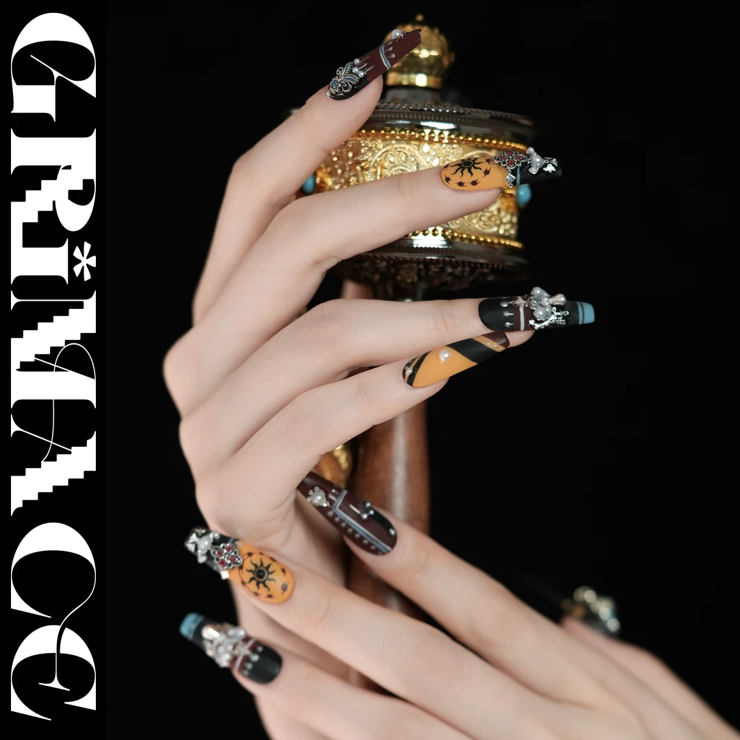 【彝·诺】怪相录非遗专场/彝族民族文化特色图腾精致限量手工穿戴甲