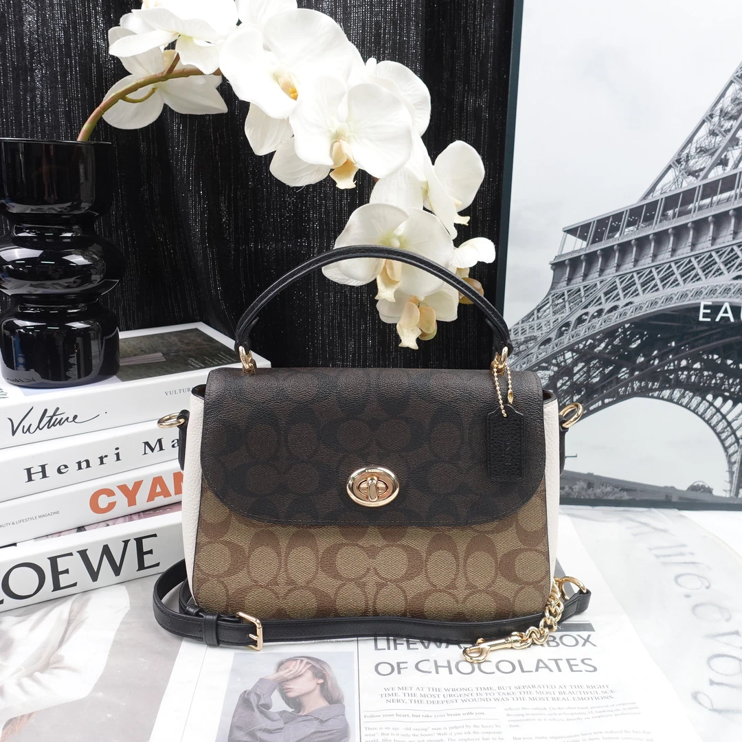 95新 COACH/蔻驰 单肩包/T10344819