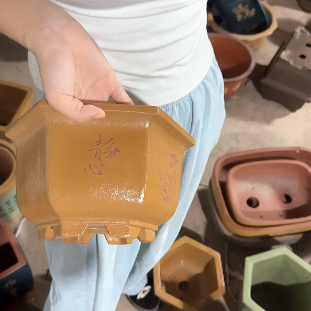 紫砂花盆口径口径24 14