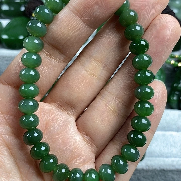 吊坠(不含链)未镶嵌和田玉（碧玉）