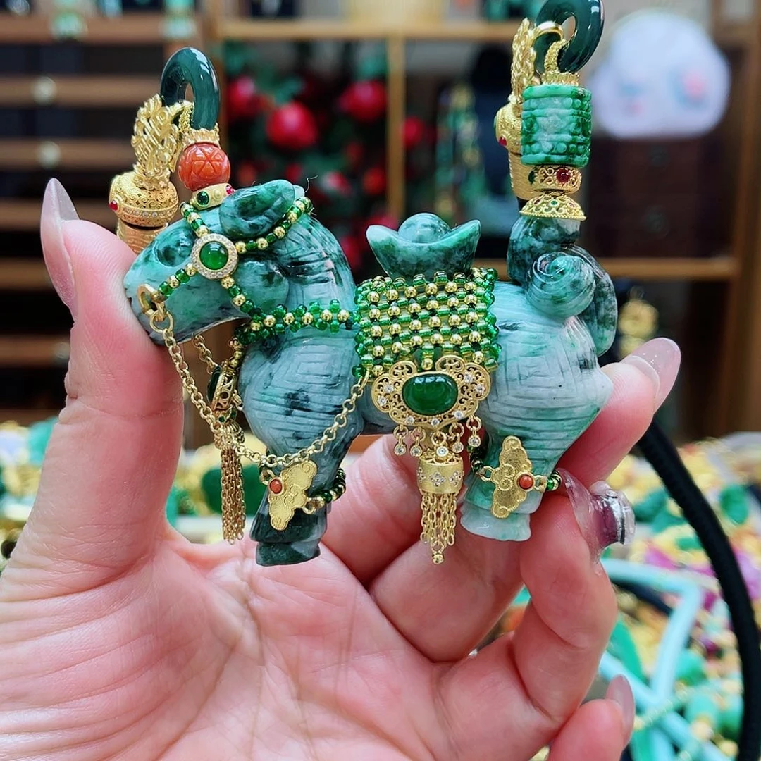 颈饰合金翡翠48小时鉴赏期