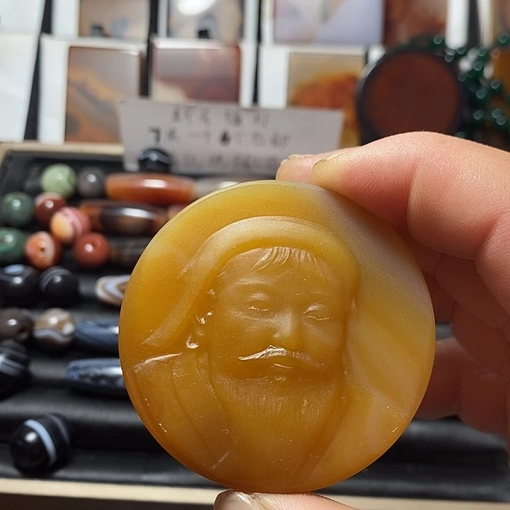 玛瑙/玉髓合金颈饰