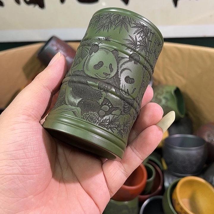 茶杯紫砂全手工紫砂主人杯