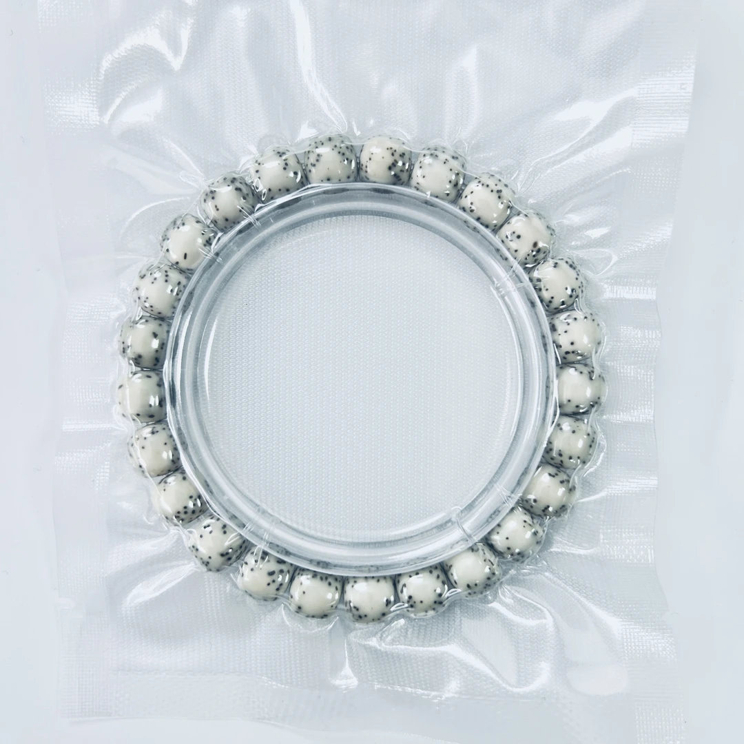 104 基础款石玉料河豚星月菩提手串 9×8mm