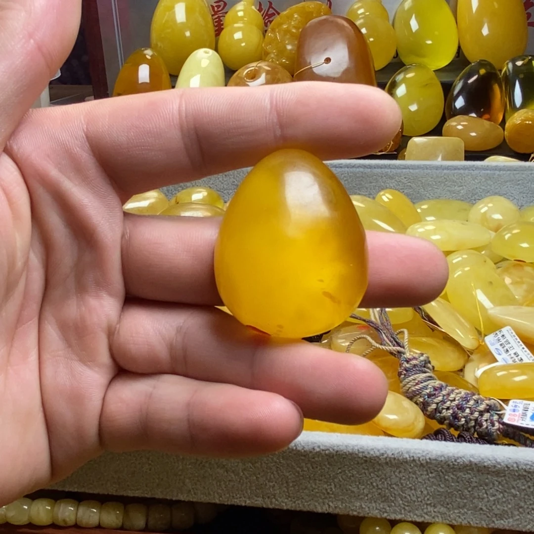 琥珀未镶嵌裸石蜜蜡