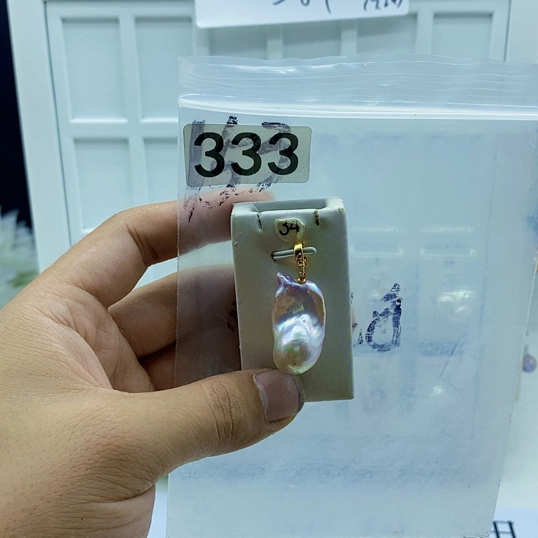颈饰合金淡水珍珠