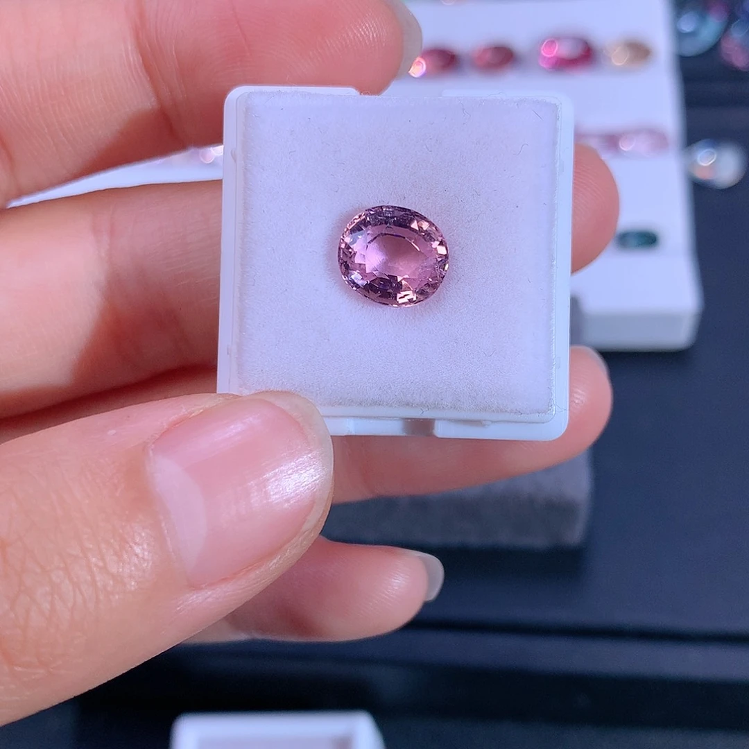 碧玺珠宝奇石银S925镶嵌2.6ct