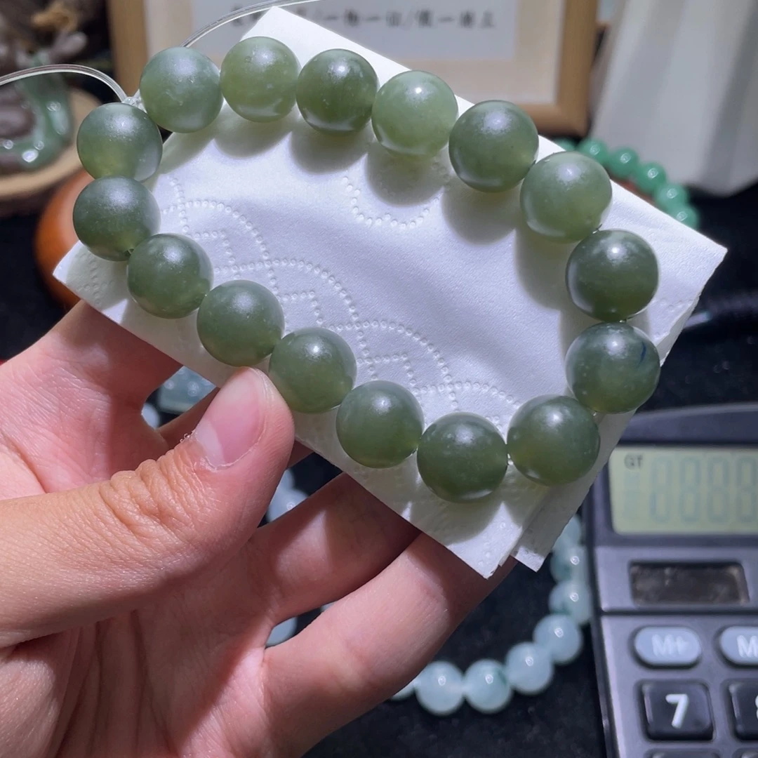 未镶嵌定制翡翠手串百万系列4