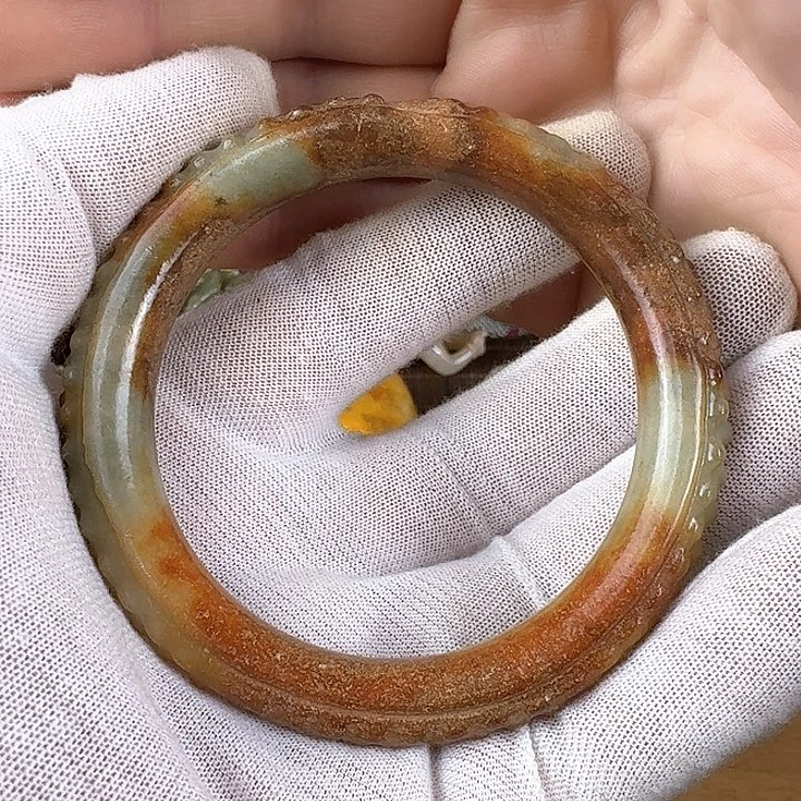 和田玉挂件未镶嵌藤**梅