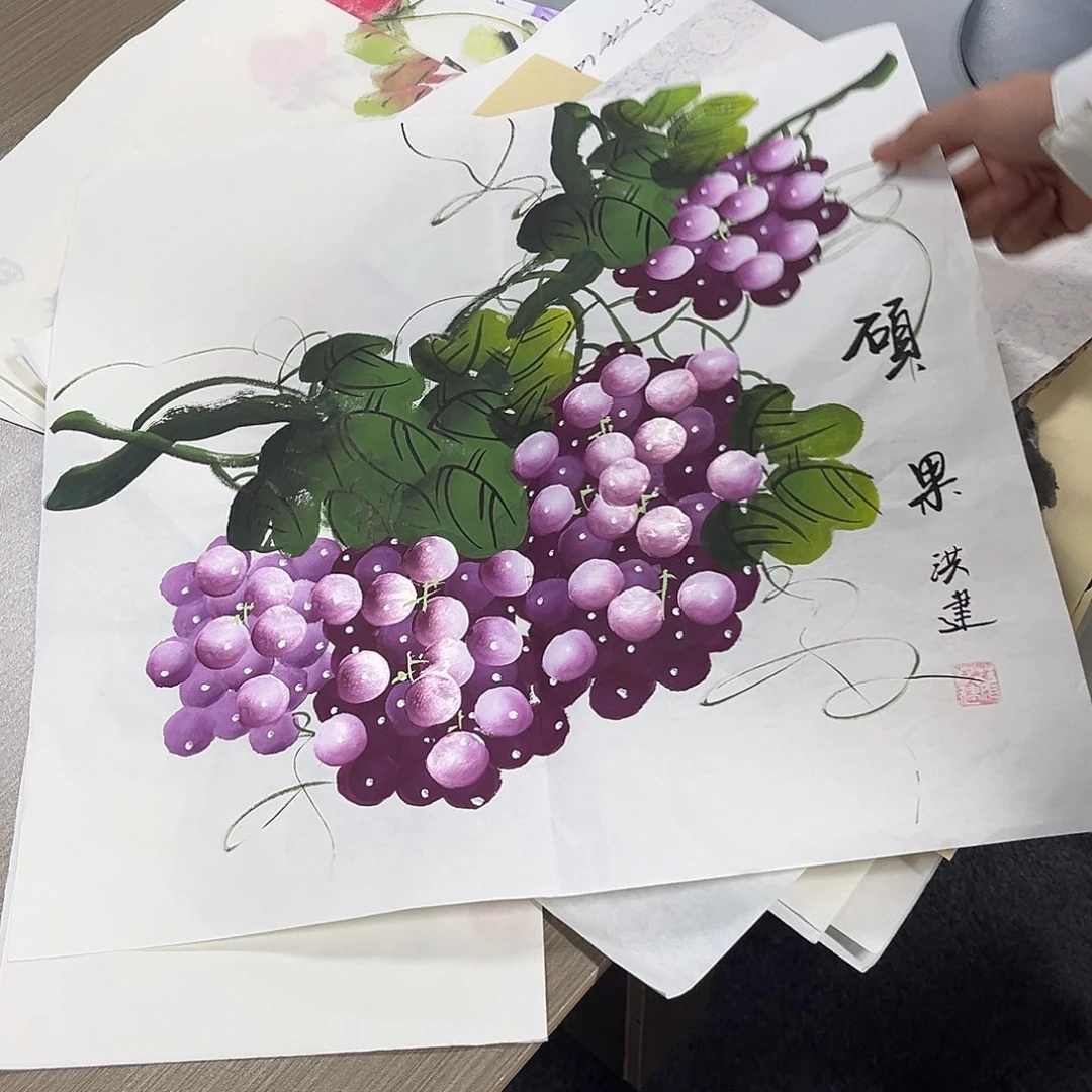 国画国画老师作品
