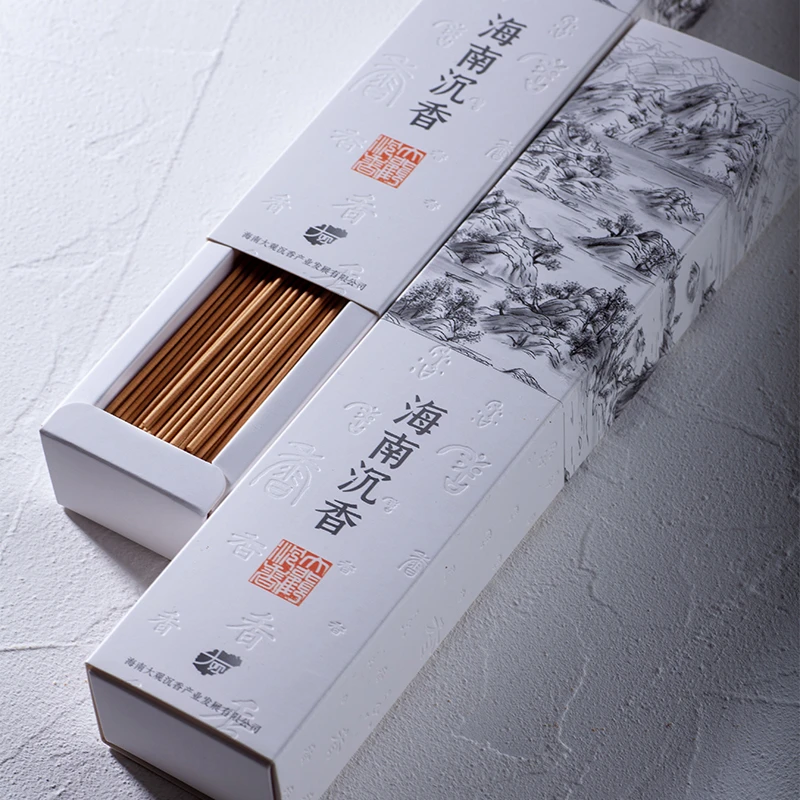 海南沉香线香香熏天然纯正香材25克安神助眠提神净化空气（送香插）