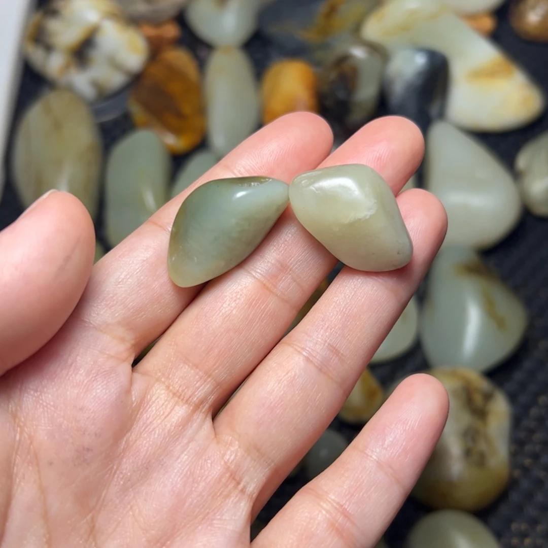 和田玉未镶嵌挂件A21