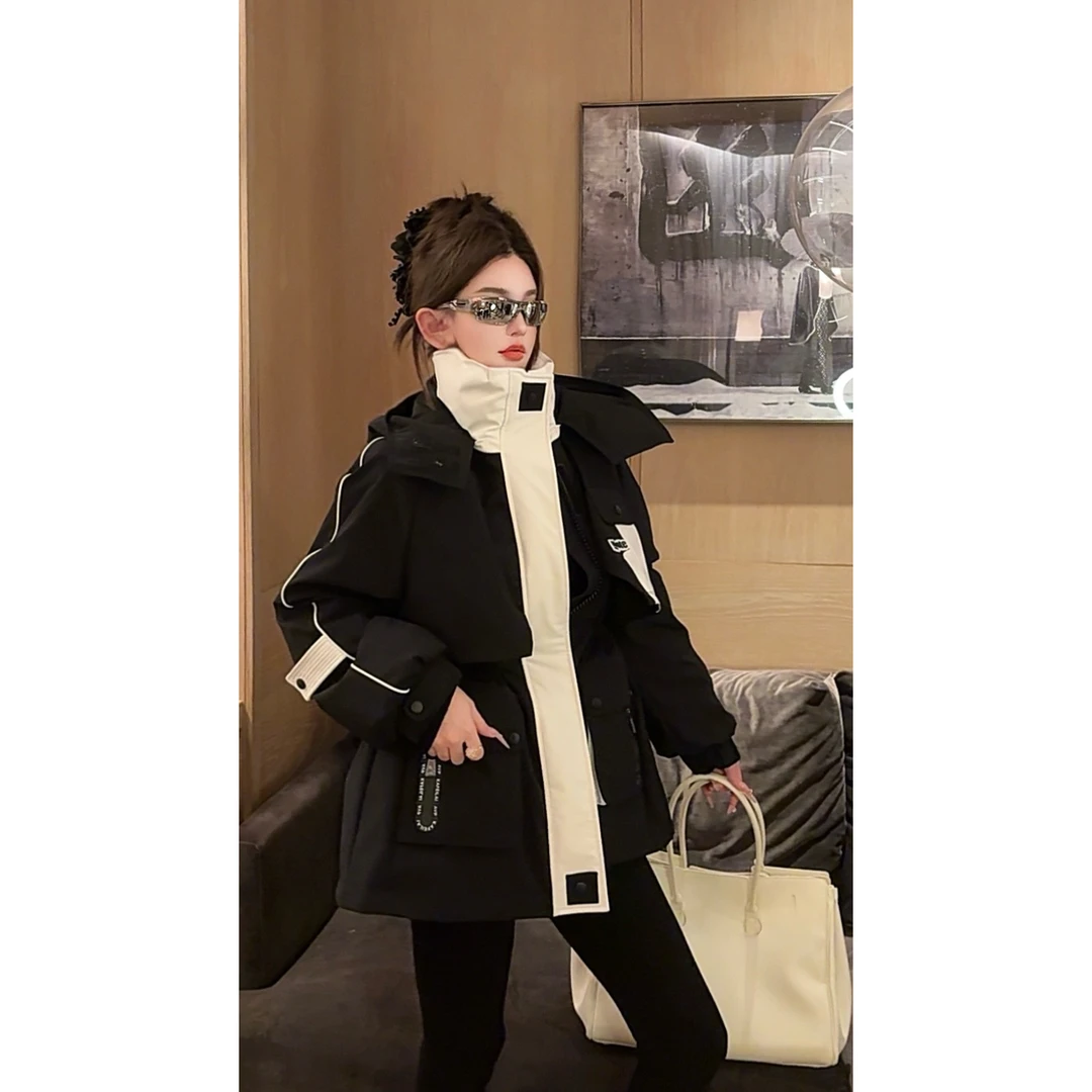 GUIDI GUDI【召唤】气质休闲百搭冲锋羽绒服外套