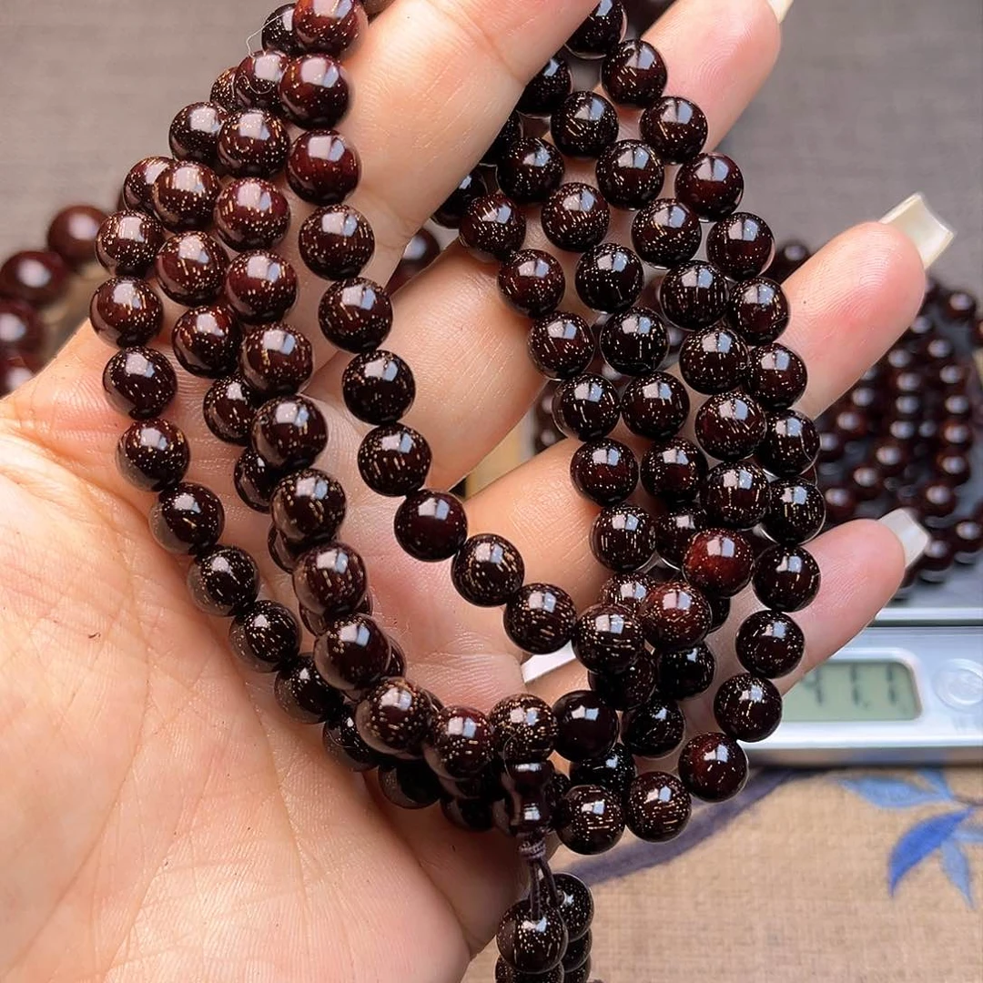 檀香紫檀（小叶紫檀）0.7 108颗满天星