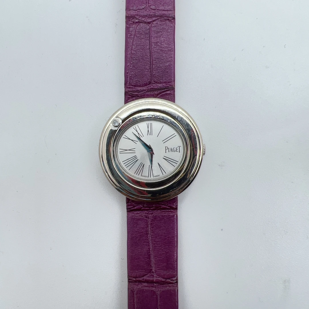 95新 Piaget/伯爵 时来运转系列/瑞士女士石英表/18k白金/29mm