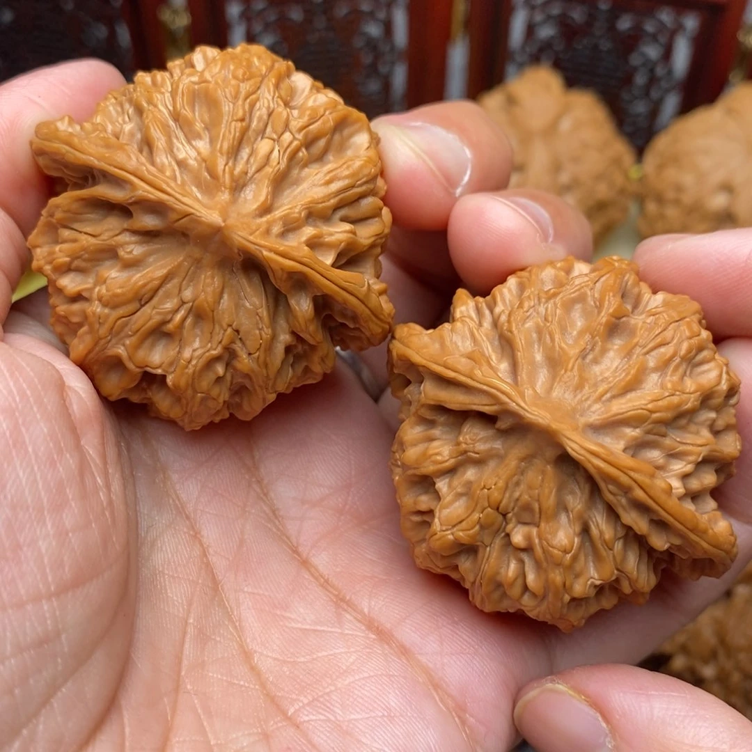 文玩核桃把件全品毕业苹果45尺