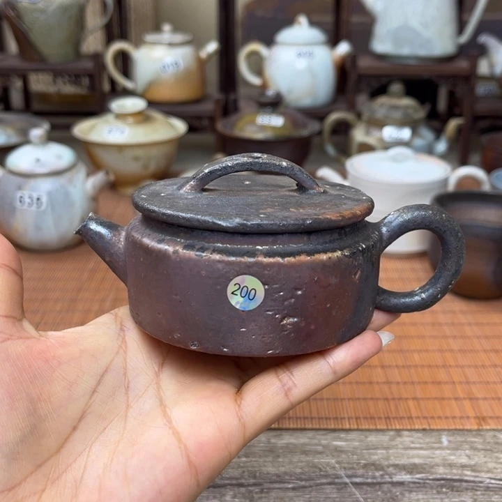 裸柴烧手工陶瓷茶器