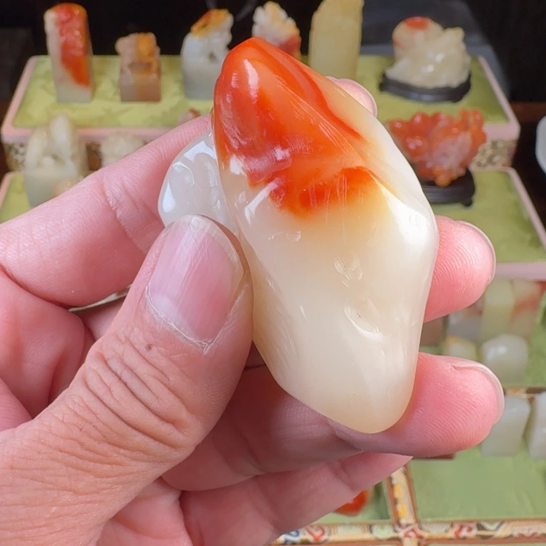 寿山石印石h****e芙蓉石