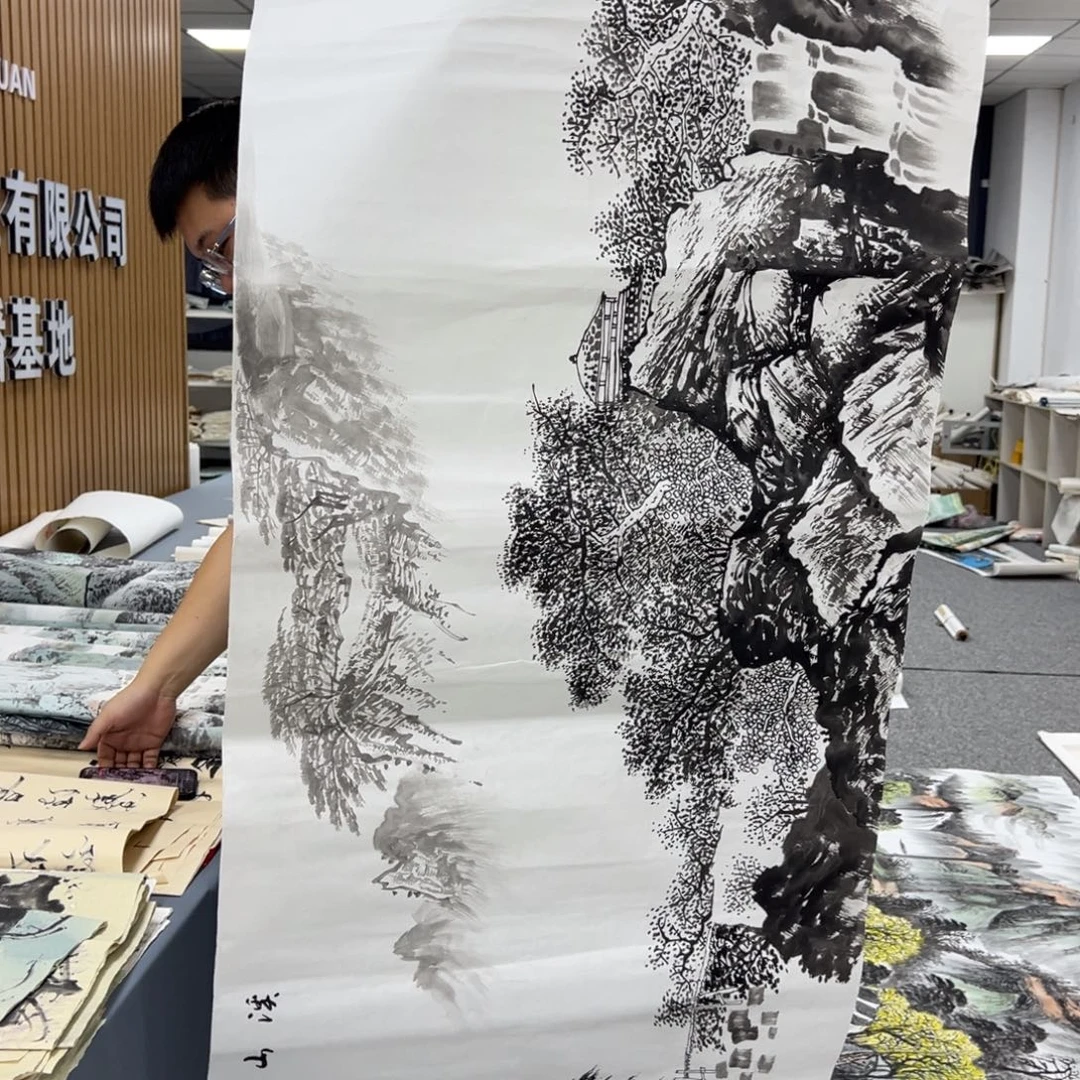 国画纯手工定制字画