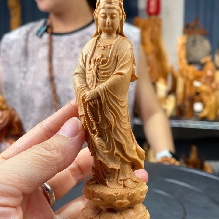 柏木（崖柏）手把件