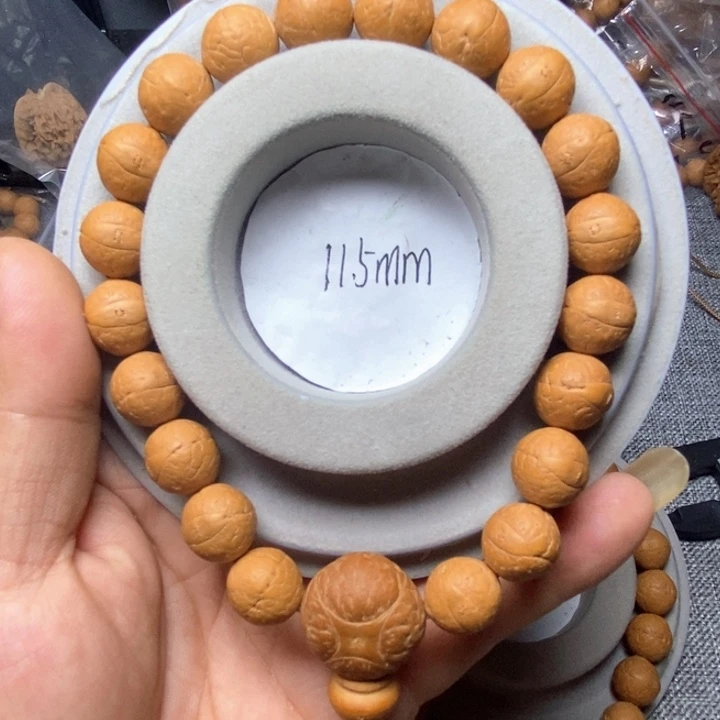 初***꙳手串凤眼菩提尼泊尔凤眼菩提2025年新籽保同树