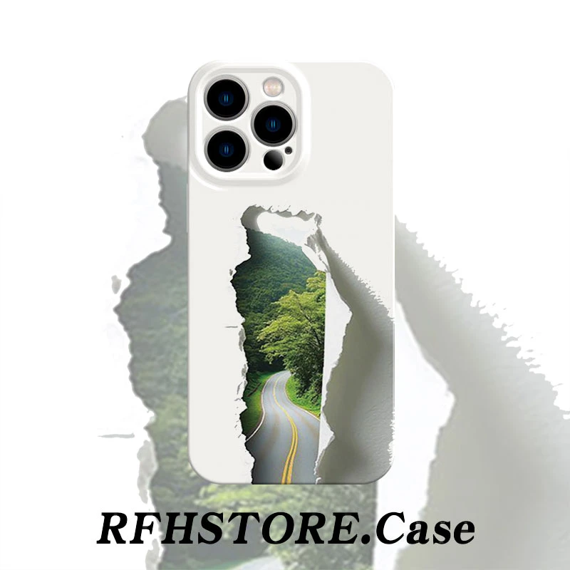 闪度侠丛林公路适用iPhone16菲林手机壳华为P70oppo小米vivo个性