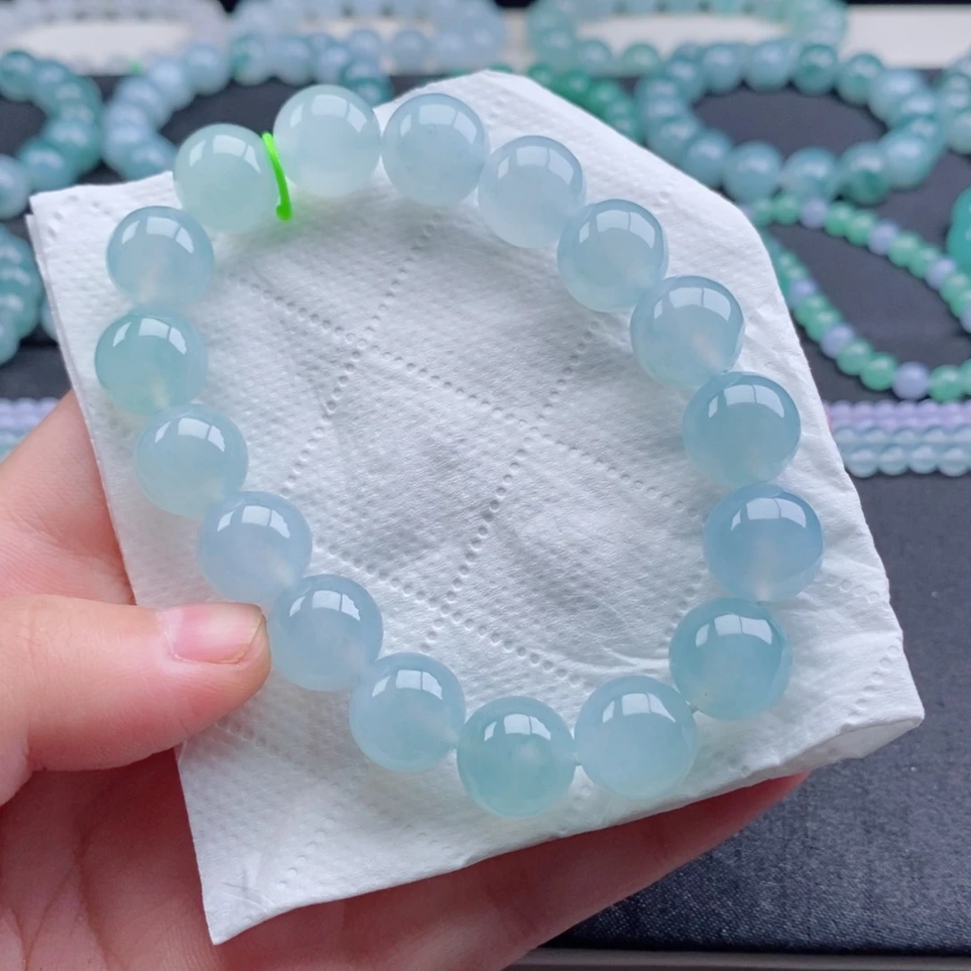 未镶嵌手串翡翠珠宝