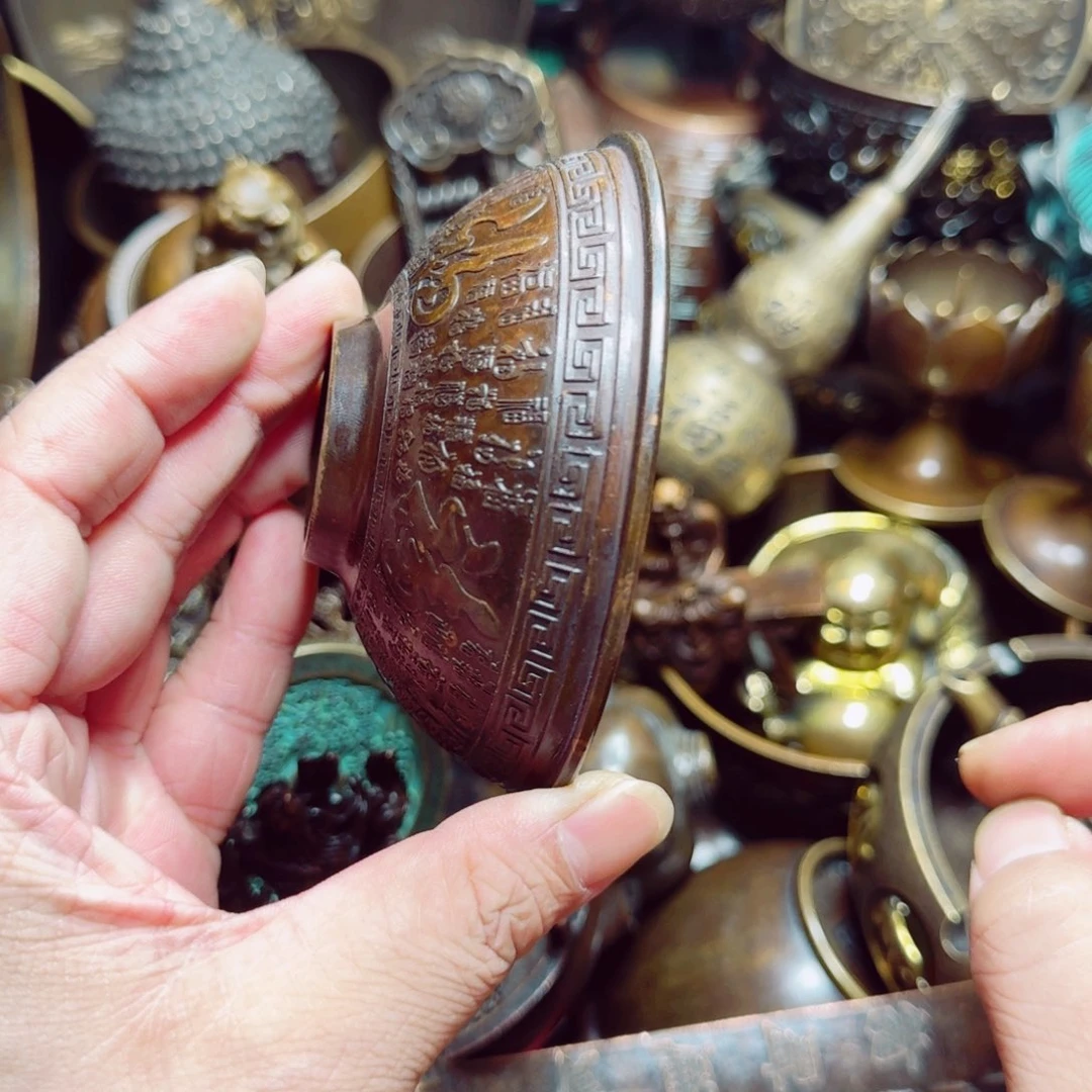 铜器摆件收收藏藏