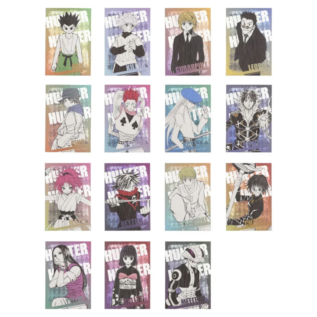 （沸羊羊代拆）全职猎人原画金属相卡盲盒代拆