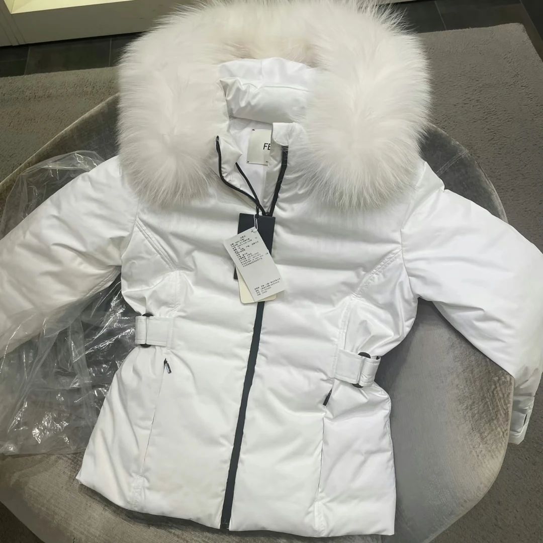 99新 FENDI/芬迪 CZF2001/连帽滑雪服/尺码42/99新
