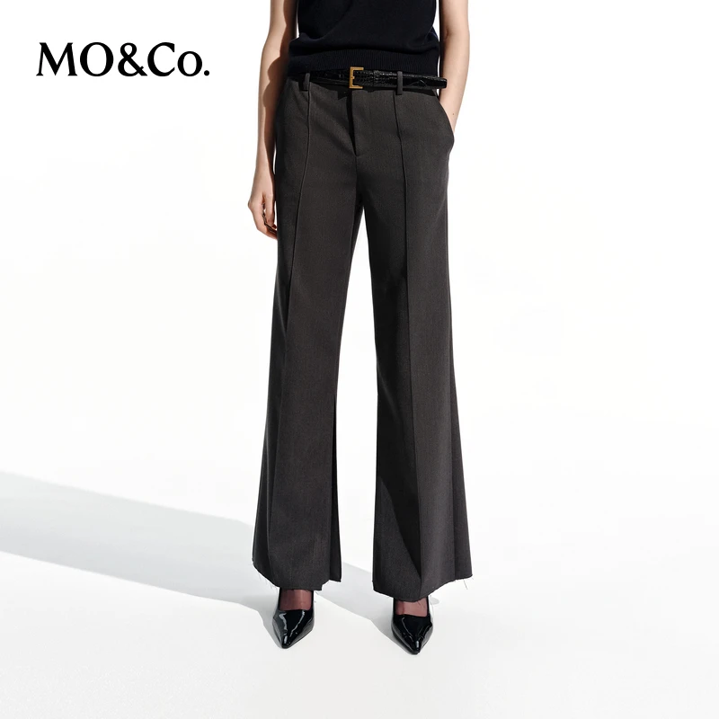 【赵老板专属】【C+系列】MOCO西裤2025春中低腰微喇裤MBE1PAT011