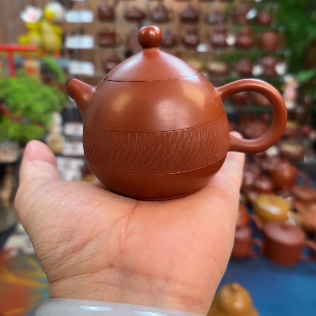 茶壶朱泥朱泥茶壶120C