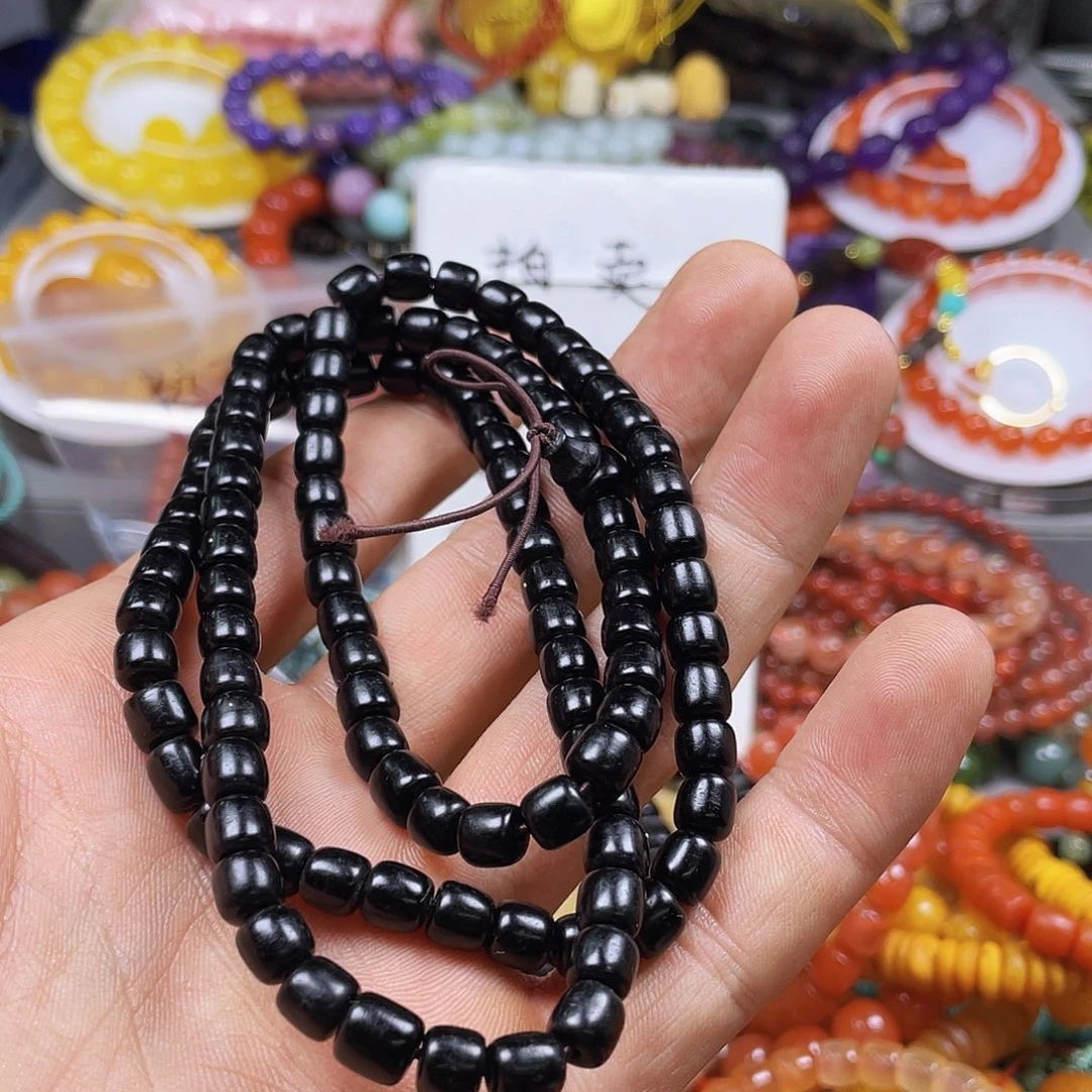 苹***果玛瑙/玉髓未镶嵌手链54873