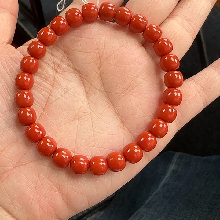 我***1未镶嵌手串南红玛瑙