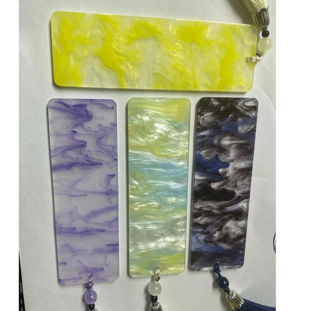 古筝指甲板 颜色绚丽 耐磨好用 高分子